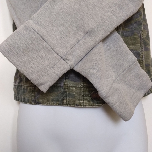 Tinseltown Denim Couture Camo Crop Jacket, XS - Picture 7 of 11